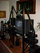 entertainment stand side